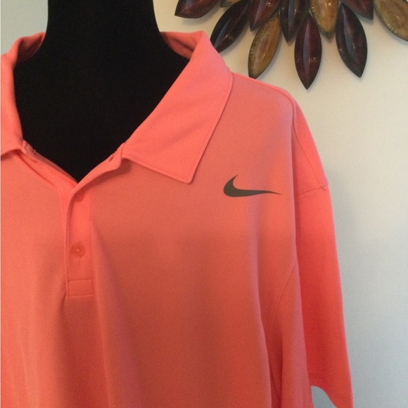 Nike Mens polo Pink NWT size XXL - Picture 2 of 7